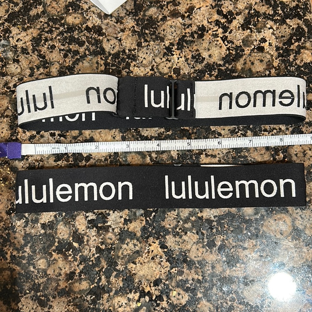 Lululemon adjustable headbands